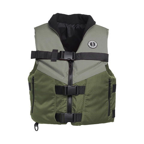Mustang Accel Foam Vest - Green/Grey - XXL [MV4627-833-XXL]