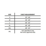 First Watch AB-1100 Flotation Bomber Jacket - Red/Black - XL [AB-1100-RB-XL]